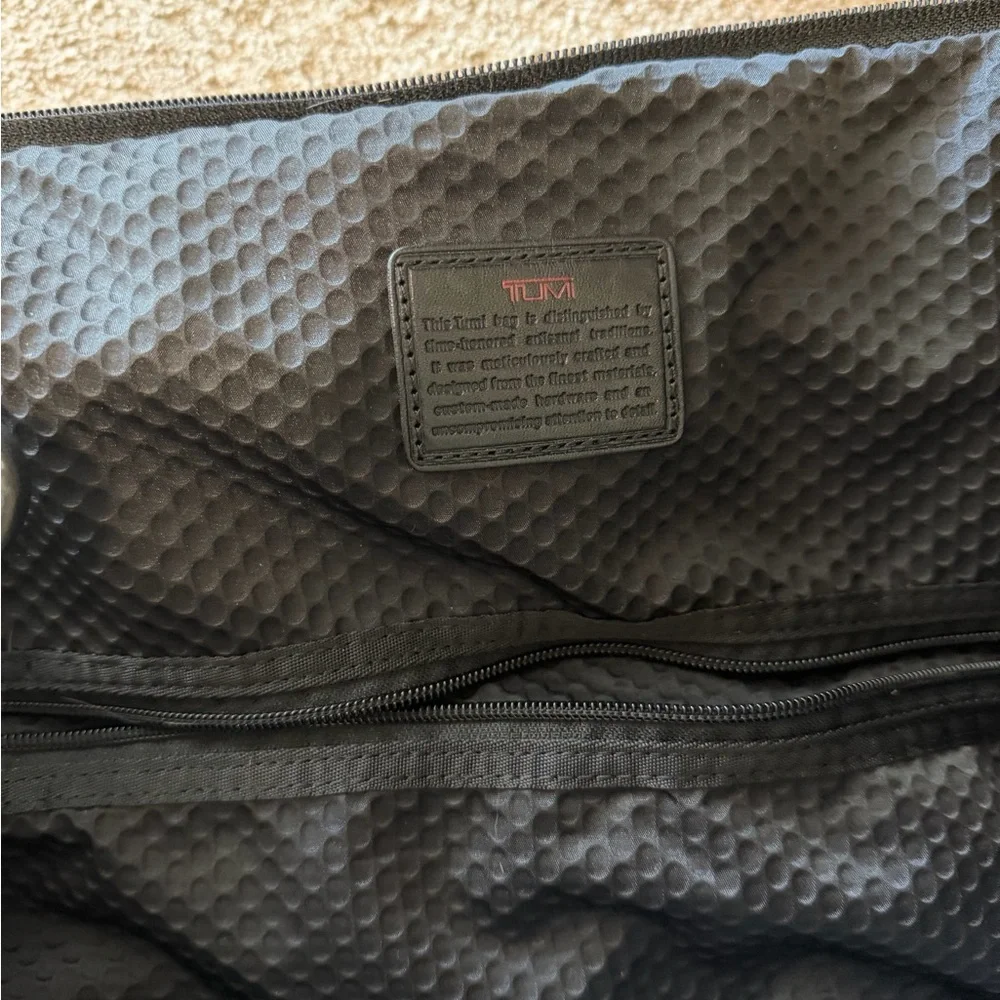 TUMI Alpha 22353DH Expandable Travel Duffel Carry-On Ballistic Nylon Black